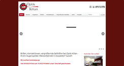 Desktop Screenshot of optik-kilian.de